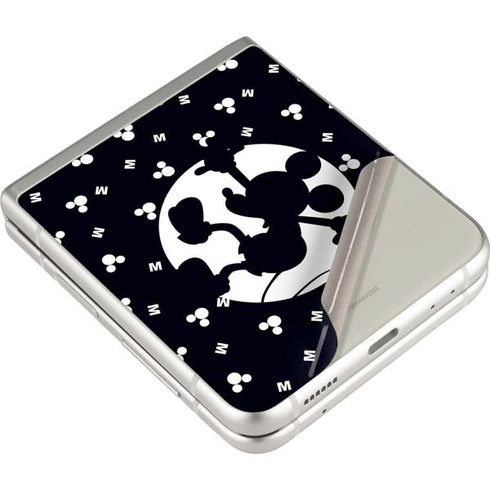 Disney Mickey Mouse Falling Silhouette Galaxy Z Flip3 5G Skin